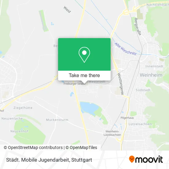 Карта Städt. Mobile Jugendarbeit