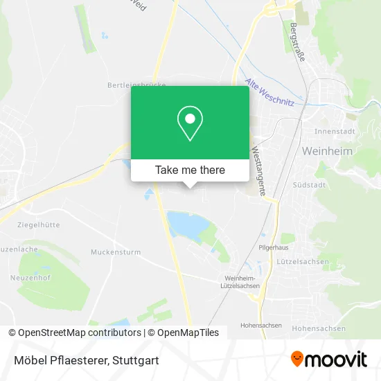 Карта Möbel Pflaesterer