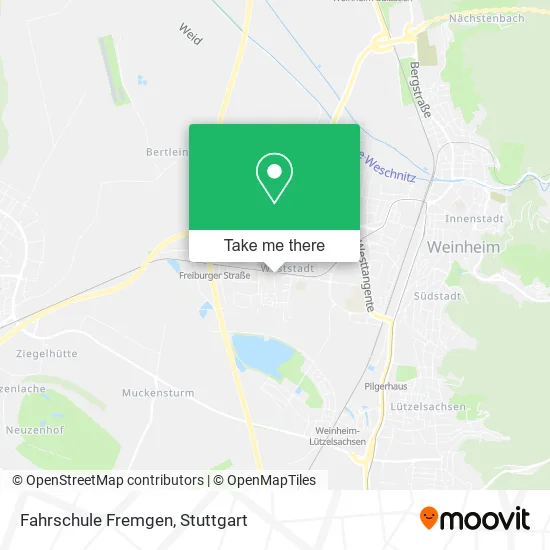 Карта Fahrschule Fremgen