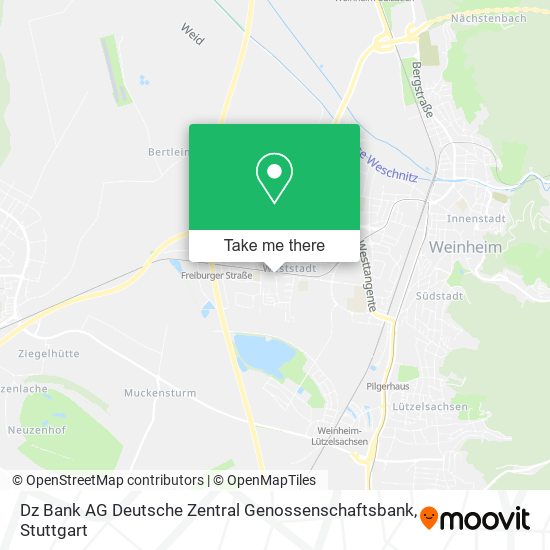 Dz Bank AG Deutsche Zentral Genossenschaftsbank map
