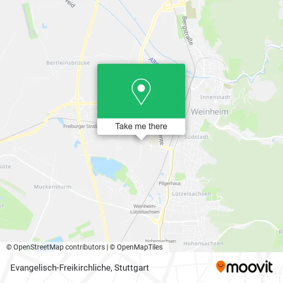 Карта Evangelisch-Freikirchliche