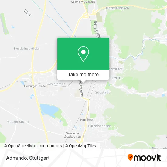 Карта Admindo