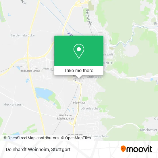 Карта Deinhardt Weinheim