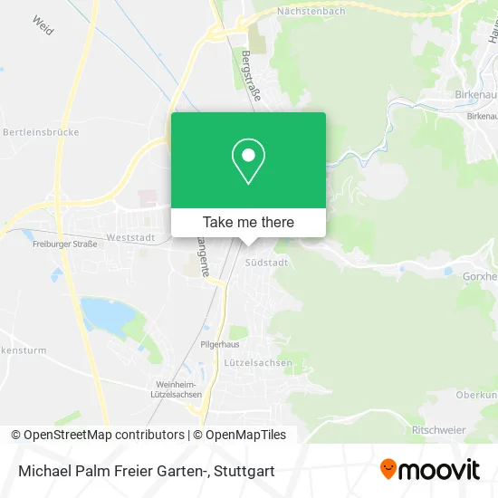 Michael Palm Freier Garten- map