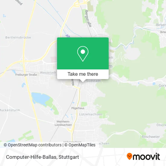 Computer-Hilfe-Ballas map