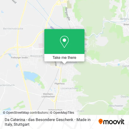 Карта Da Caterina - das Besondere Geschenk - Made in Italy