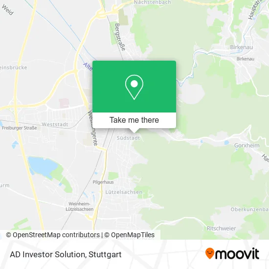 AD Investor Solution map