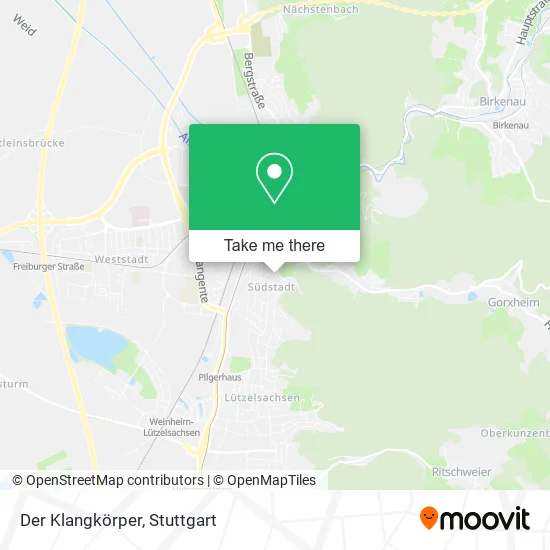 Карта Der Klangkörper