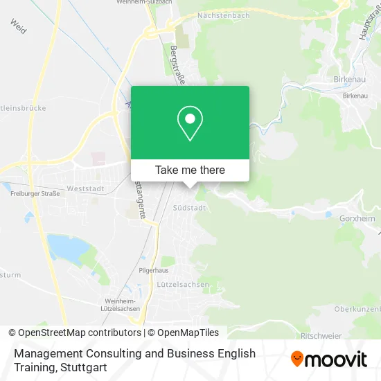 Карта Management Consulting and Business English Training