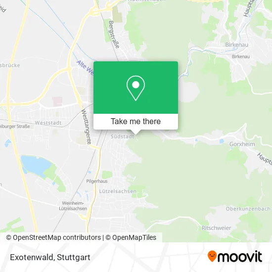 Карта Exotenwald