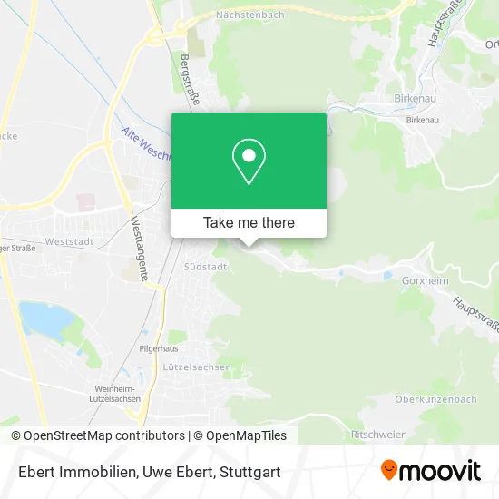 Карта Ebert Immobilien, Uwe Ebert