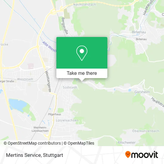 Карта Mertins Service