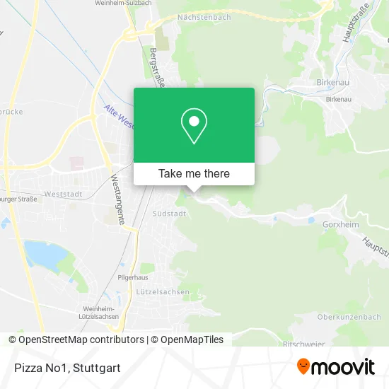 Карта Pizza No1