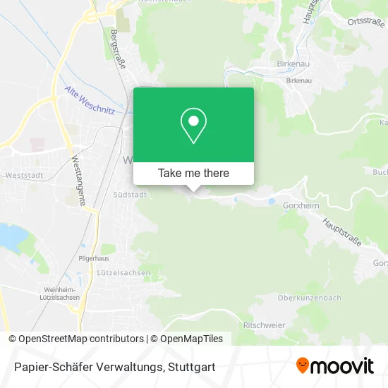 Карта Papier-Schäfer Verwaltungs