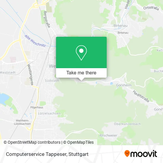 Карта Computerservice Tappeser