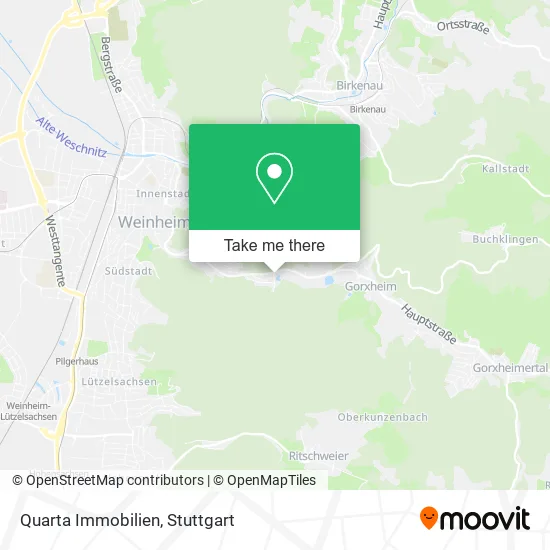 Карта Quarta Immobilien