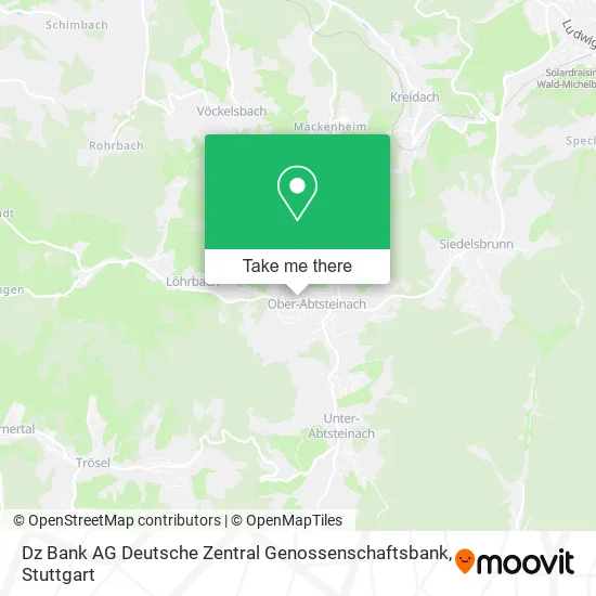 Карта Dz Bank AG Deutsche Zentral Genossenschaftsbank