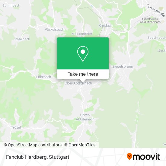 Fanclub Hardberg map