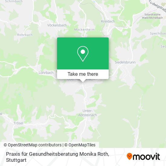 Praxis für Gesundheitsberatung Monika Roth map