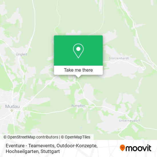 Eventure - Teamevents, Outdoor-Konzepte, Hochseilgarten map