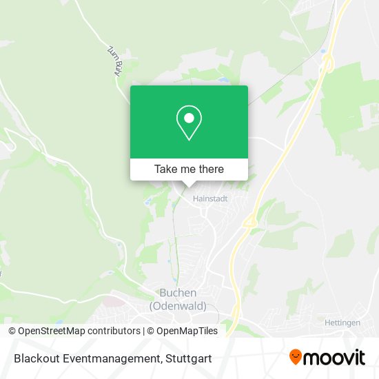 Blackout Eventmanagement map