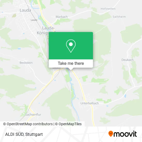 Карта ALDI SÜD