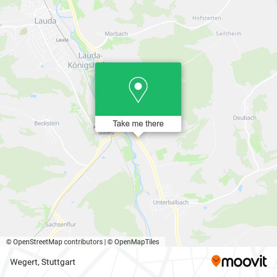 Карта Wegert