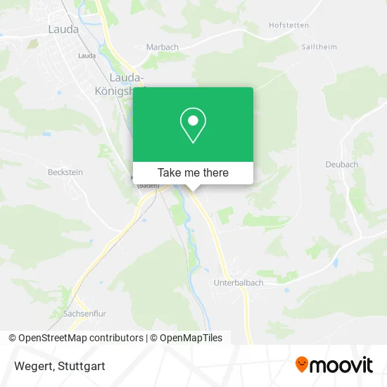 Карта Wegert