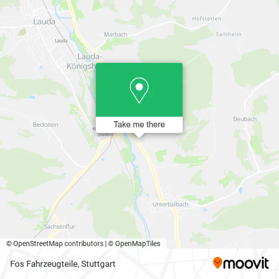 Карта Fos Fahrzeugteile