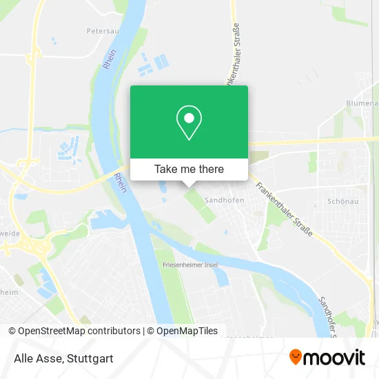 Карта Alle Asse