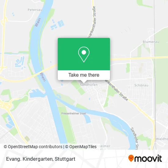 Карта Evang. Kindergarten