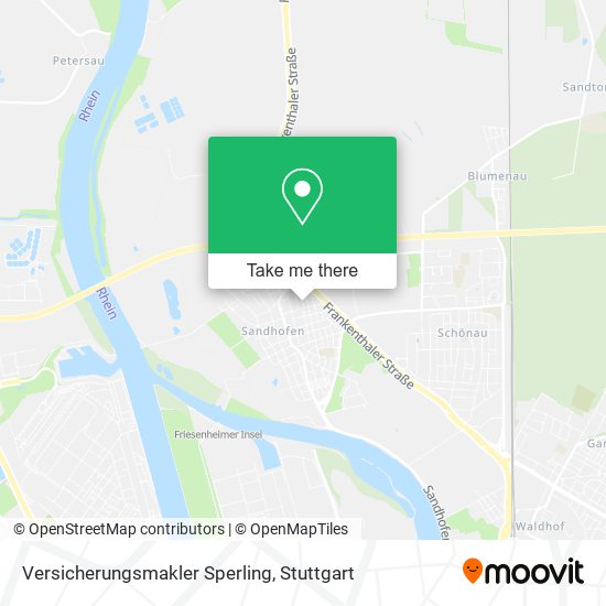 Карта Versicherungsmakler Sperling
