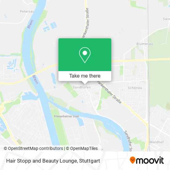 Карта Hair Stopp and Beauty Lounge