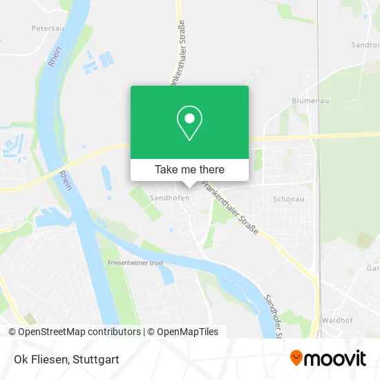 Карта Ok Fliesen