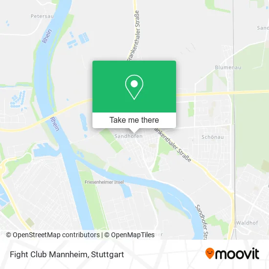 Карта Fight Club Mannheim