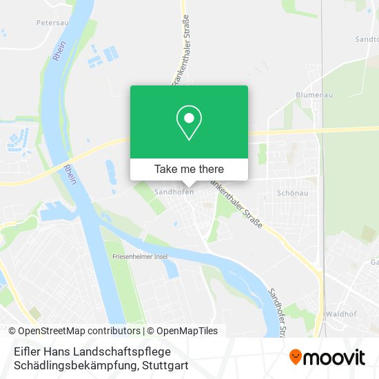 Eifler Hans Landschaftspflege Schädlingsbekämpfung map