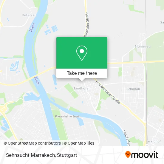 Карта Sehnsucht Marrakech