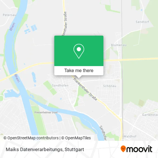 Карта Maiks Datenverarbeitungs