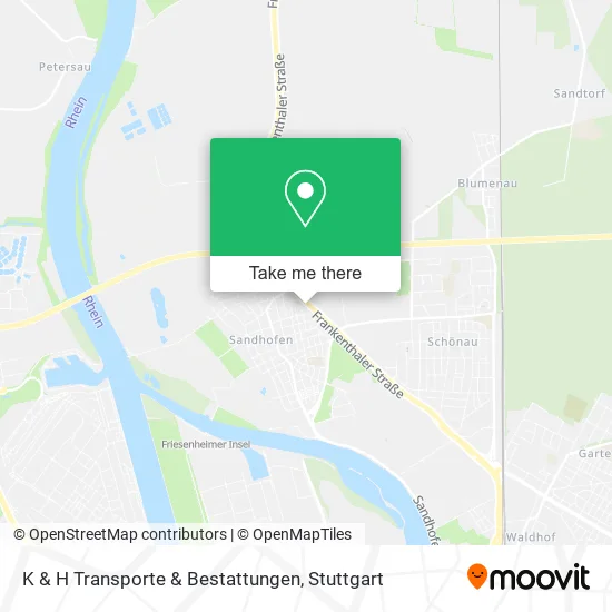 Карта K & H Transporte & Bestattungen