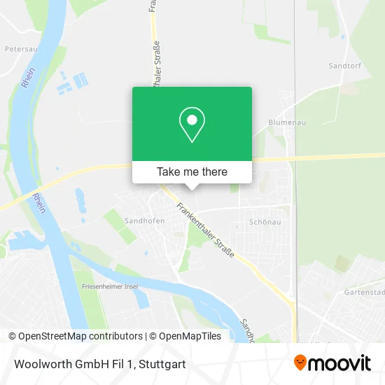 Карта Woolworth GmbH Fil 1