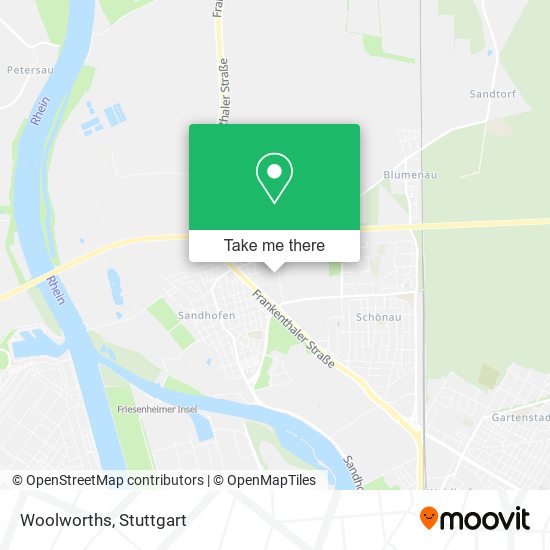 Woolworths map