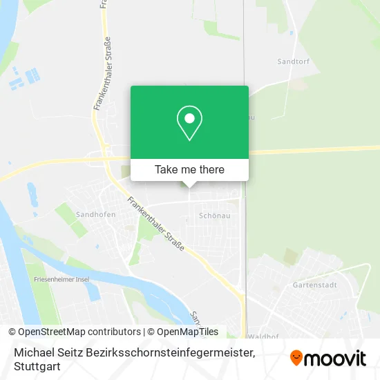 Карта Michael Seitz Bezirksschornsteinfegermeister