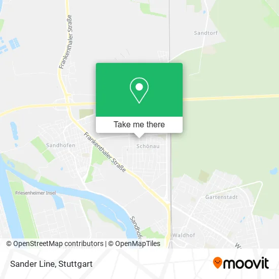 Карта Sander Line