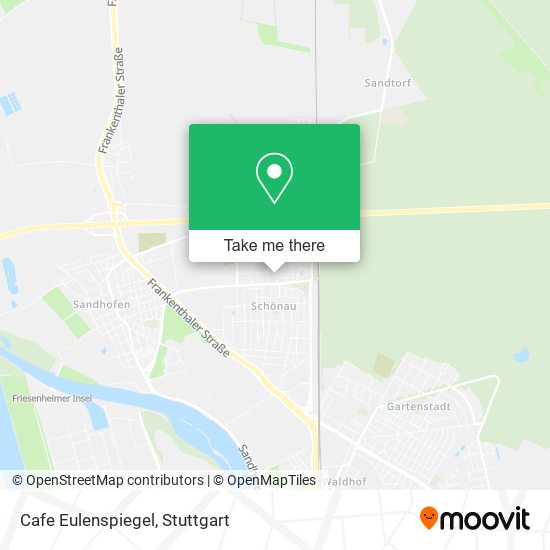Карта Cafe Eulenspiegel