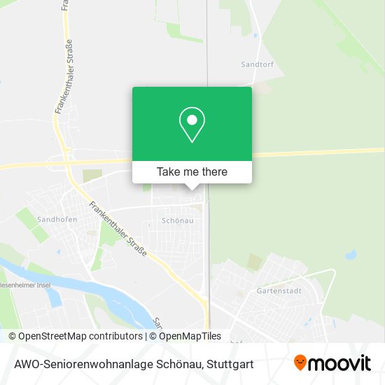 AWO-Seniorenwohnanlage Schönau map