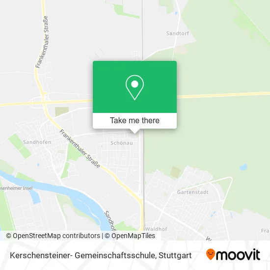 Карта Kerschensteiner- Gemeinschaftsschule