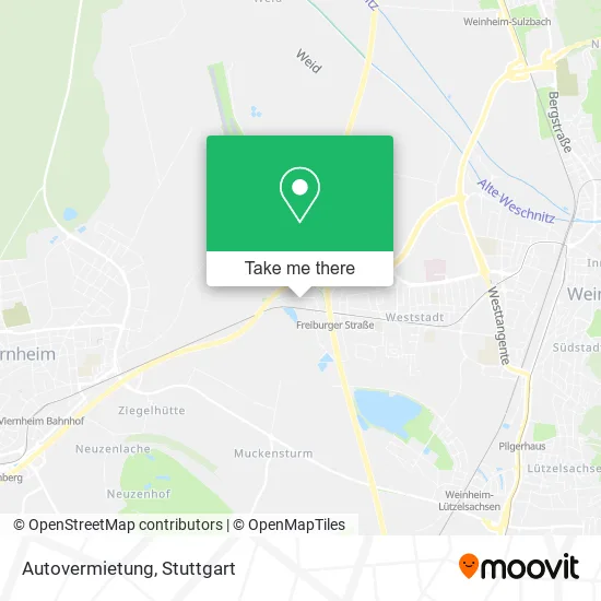 Карта Autovermietung
