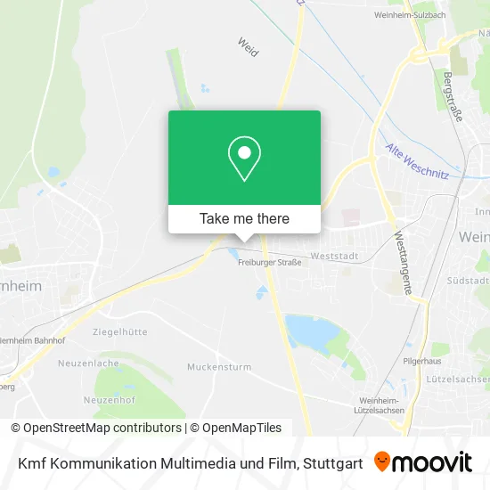 Карта Kmf Kommunikation Multimedia und Film