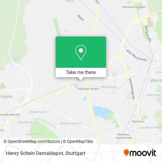 Henry Schein Dentaldepot map