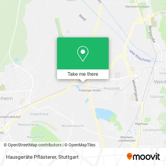 Карта Hausgeräte Pflästerer
